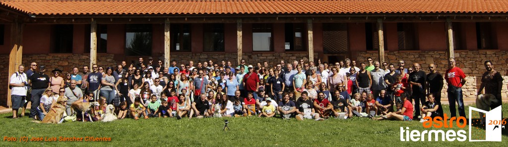 Foto de grupo AstroTiermes 2016
